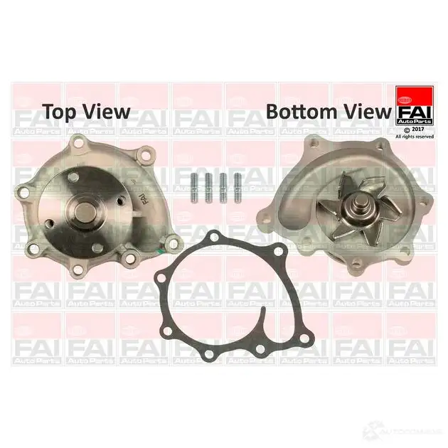 Водяной насос, помпа FAI AUTOPARTS 2179445 wp6355 AEF49 DJ 5027049233096 изображение 0