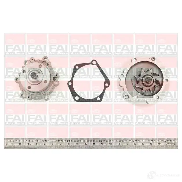 Водяной насос, помпа FAI AUTOPARTS P8RD Q 5027049029668 2179261 wp3046 - Изображение 1