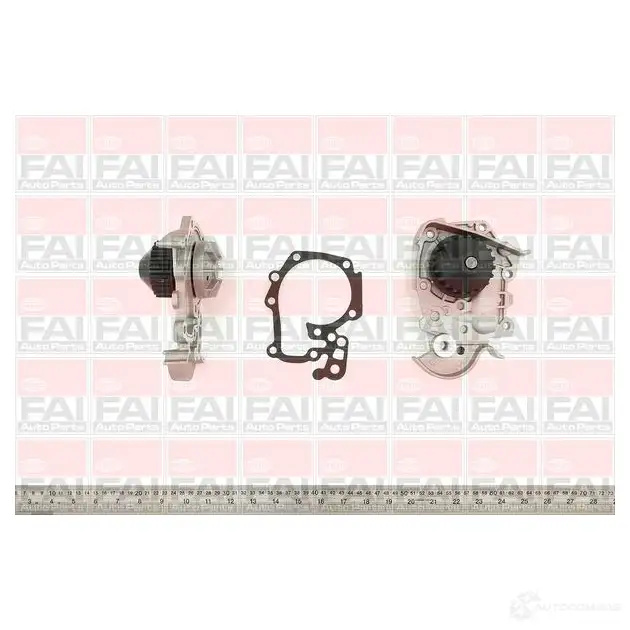 Водяной насос, помпа FAI AUTOPARTS 2179314 5027049030732 0VTSY G wp6123 - Изображение 1