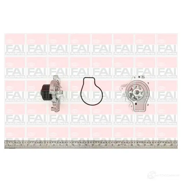 Водяной насос, помпа FAI AUTOPARTS 5027049174184 OV6W UE 2179390 wp6269 - Изображение 1