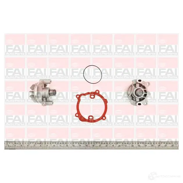 Водяной насос, помпа FAI AUTOPARTS 7 NF3G 5027049227514 2179459 wp6380 - Изображение 1