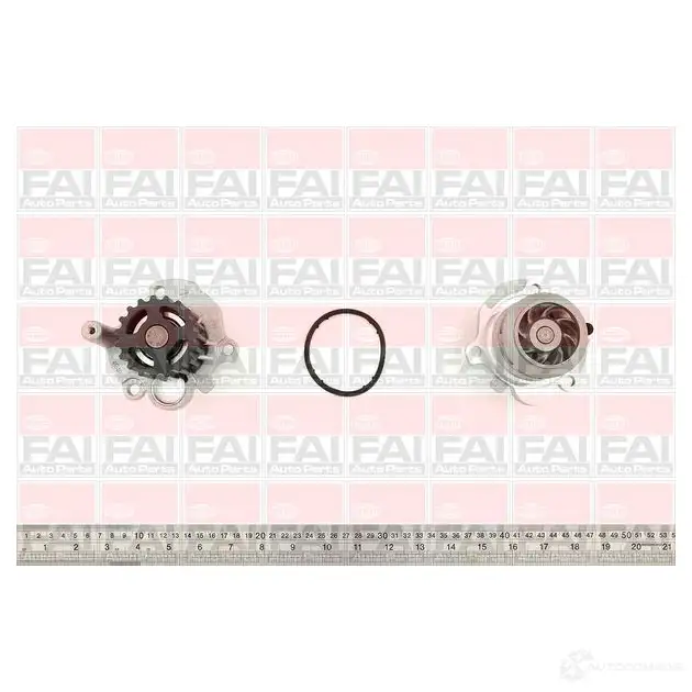 Водяной насос, помпа FAI AUTOPARTS wp6306 X7I 9K7 2179407 5027049227309 изображение 0