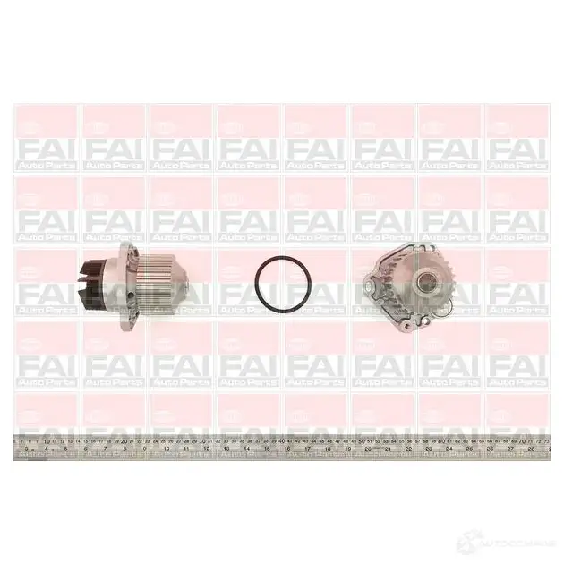 Водяной насос, помпа FAI AUTOPARTS wp6384 5027049227552 J IDEQ8 2179463 - Изображение 1