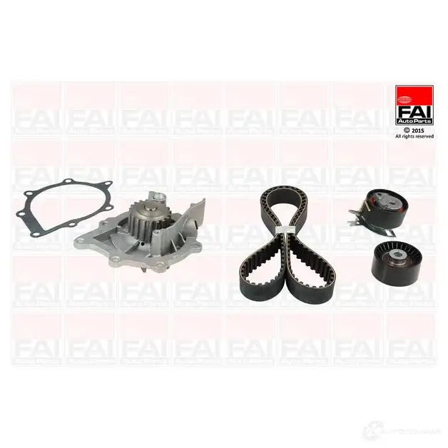 Комплект ремня грм с водяным насосом FAI AUTOPARTS tbk5076505 5027049377707 1P FH8RI 2178347 изображение 0