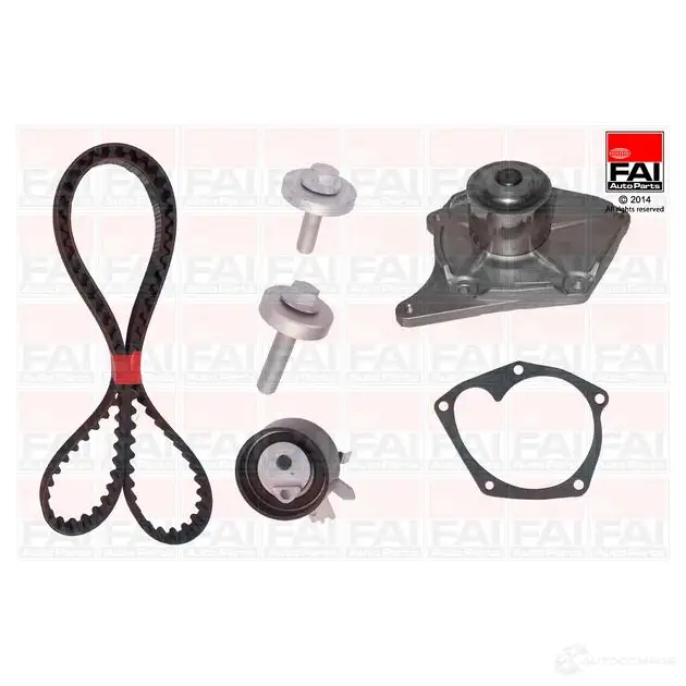 Комплект ремня грм с водяным насосом FAI AUTOPARTS 5027049306592 A TSEWM tbk3576329 2178217