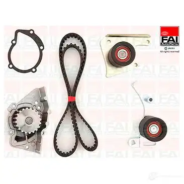 Комплект ремня грм с водяным насосом FAI AUTOPARTS Y9F XBK tbk396083 5027049306622 2178250 изображение 0