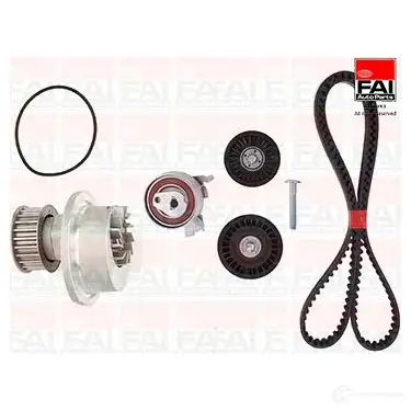 Комплект ремня грм с водяным насосом FAI AUTOPARTS 5027049306431 tbk1563084 E CXNQM 2178042