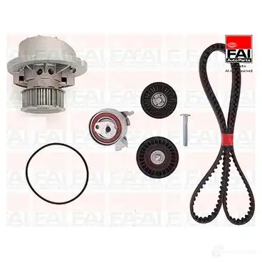 Комплект ремня грм с водяным насосом FAI AUTOPARTS 5027049306455 WKA SC7 tbk1566382 2178044