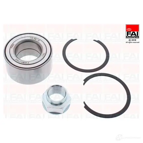 Подшипник ступицы колеса, комплект FAI AUTOPARTS 5027049641266 1424432878 PGG OXM fwbk1103