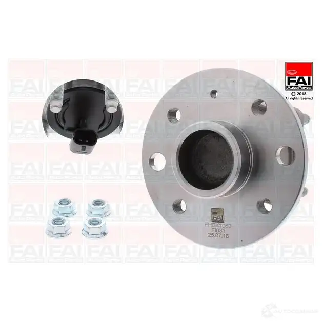 Подшипник ступицы колеса, комплект FAI AUTOPARTS 5027049639577 1424432731 16U4 2V fhbk1060 изображение 0