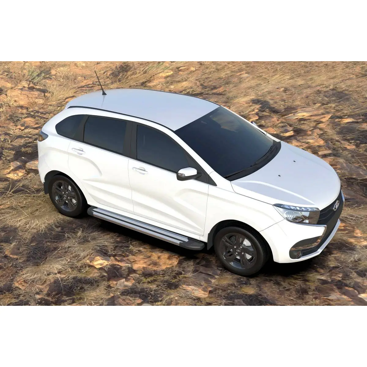 Комплект алюминиевых порогов Arbori afzdaalladxr04 1437093644 QKR O48 W17LA - Изображение 1
