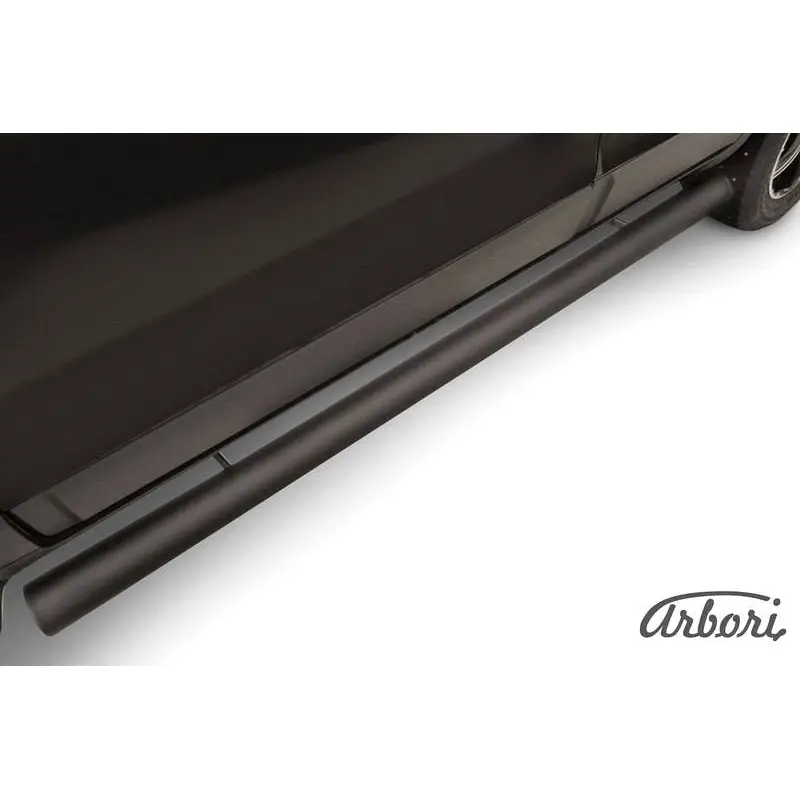 Защита порогов труба черный цвет Arbori TXP019T LY 7P0P afzdachcap1307b 1437092873