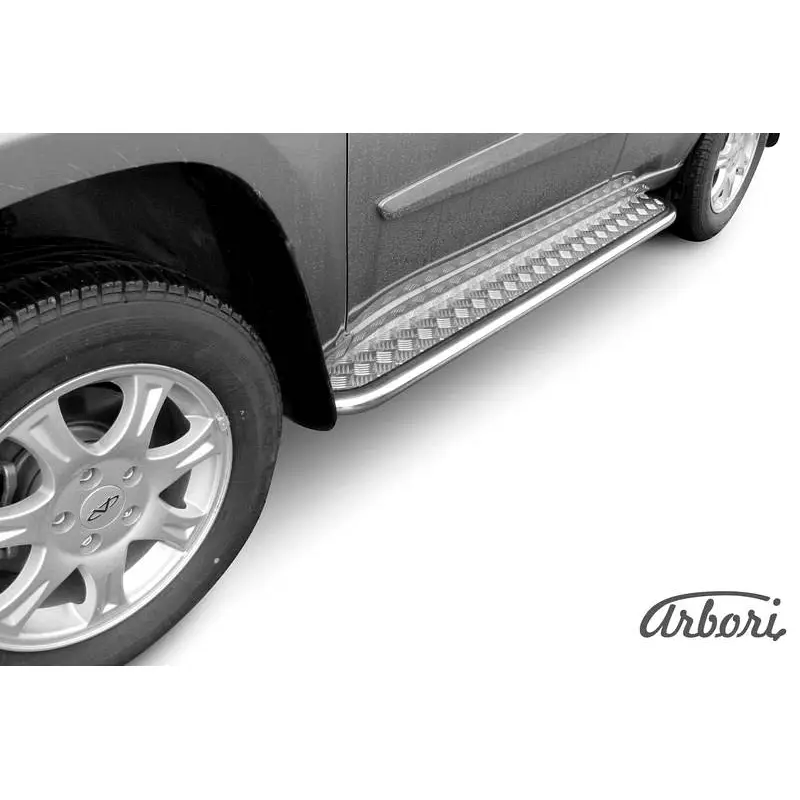 Защита порогов с листом усиленная нержавеющая сталь Arbori QUG6 EW IC849 afzdactfl07 1437092289 изображение 0