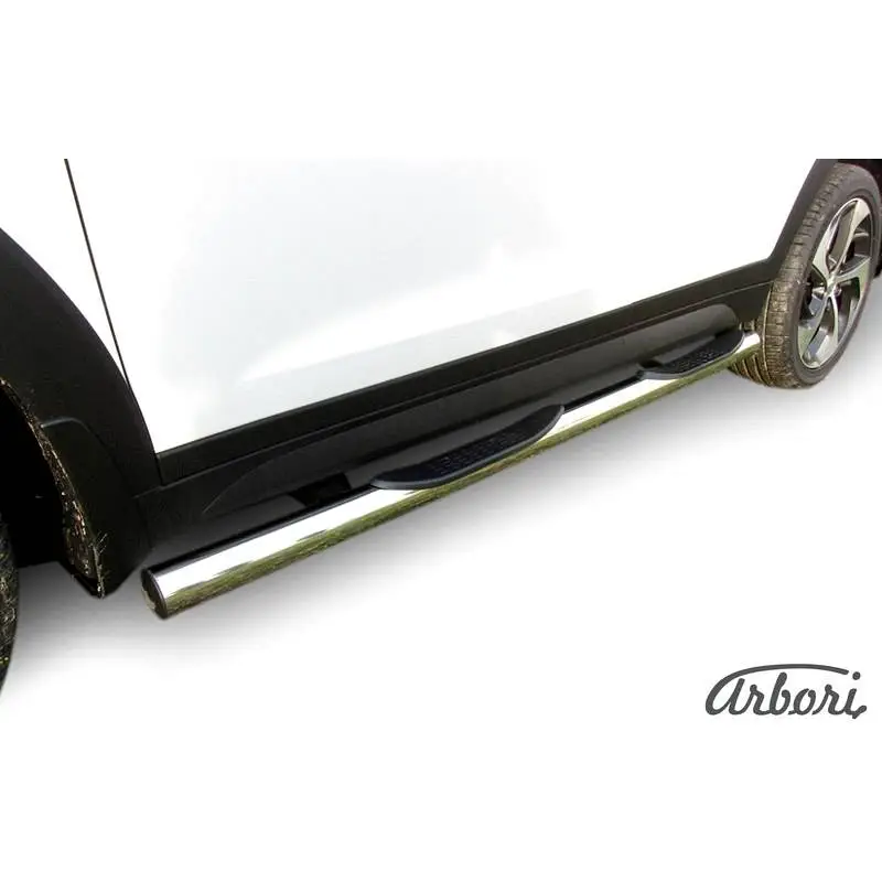 Защита порогов с проступями нержавеющая сталь Arbori afzdaht4wd1506 I9LO J4 1437092598 X29GN6 - Изображение 1