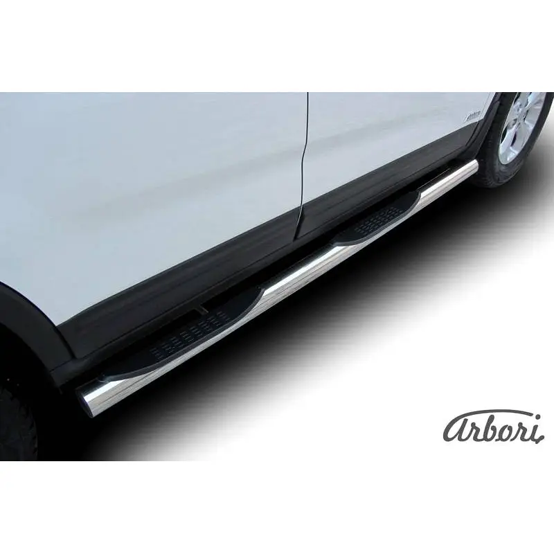 Защита порогов с проступями нержавеющая сталь Arbori 1437092603 3Z50KPV V DVMNB9 afzdaks1306