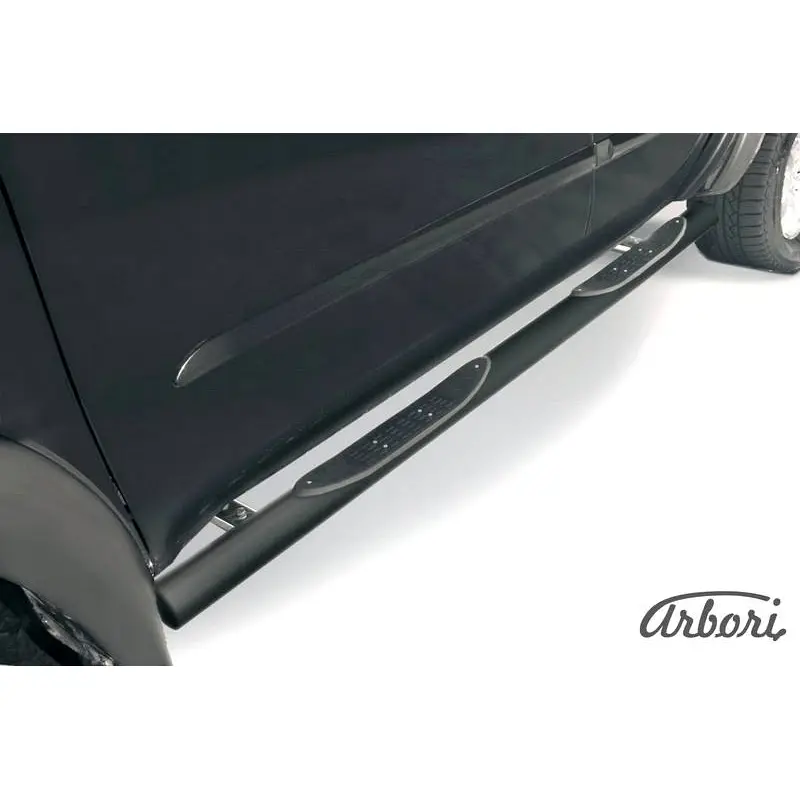 Защита порогов с проступями черный цвет Arbori BLBDQ 9L 1437092721 4J380 afzdaml12b