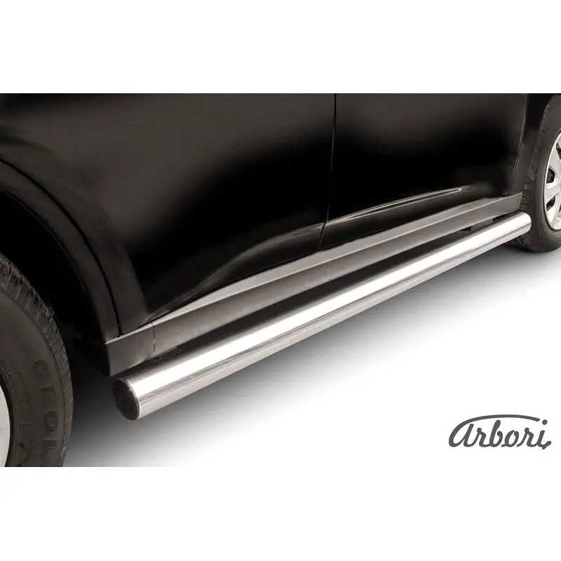 Защита порогов труба нержавеющая сталь Arbori GNLT D1 1437092826 J8C3L1 afzdamout1306