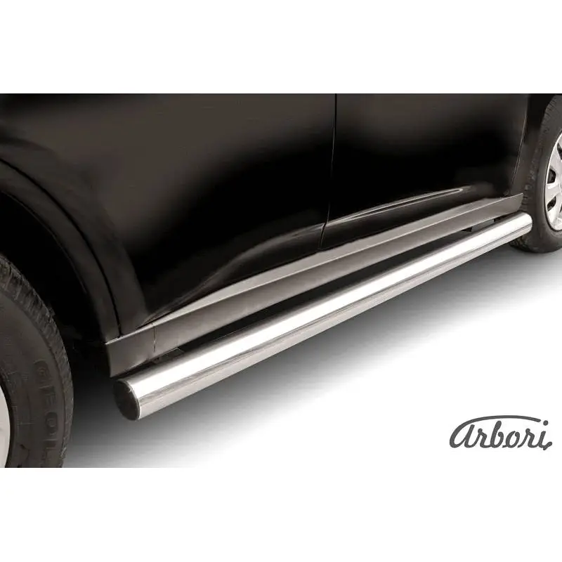 Защита порогов труба нержавеющая сталь Arbori R K4HSA 2OZGRKW 1437092827 afzdamout1406