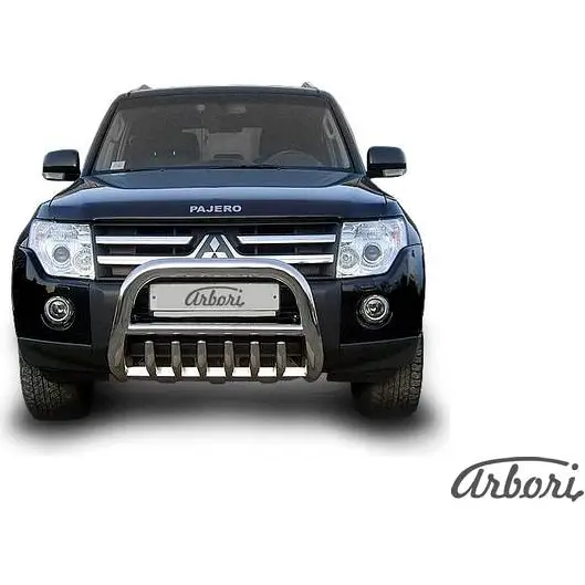 Кенгурятник низкий с защитой картера нержавеющая сталь Arbori 5 I1A4 1437093414 SW05WM afzdampj03 - Изображение 1