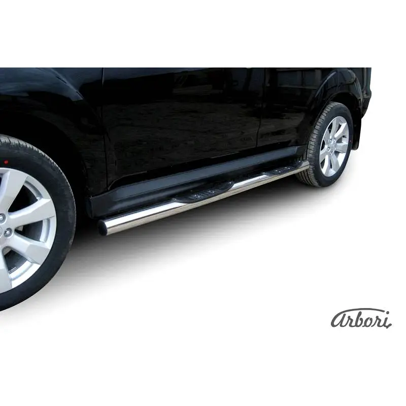 Защита порогов с проступями нержавеющая сталь Arbori afzdamxl107 W2UST6 1437092620 TP7M K - Изображение 1