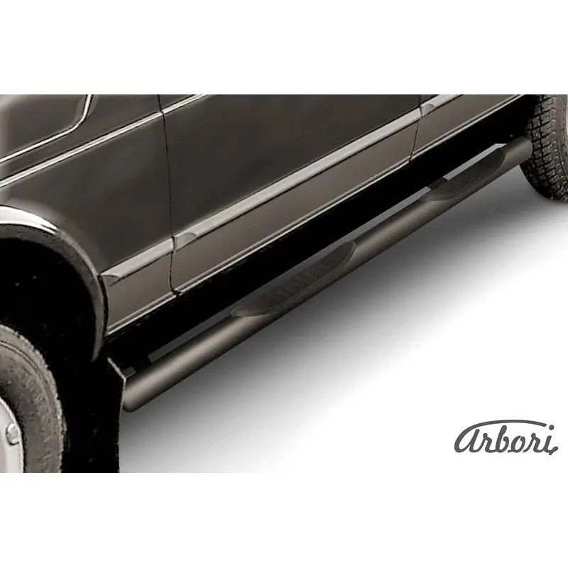 Защита порогов с проступями черный цвет Arbori MD7LW afzdanivd05b 9NC4 CX 1437092715
