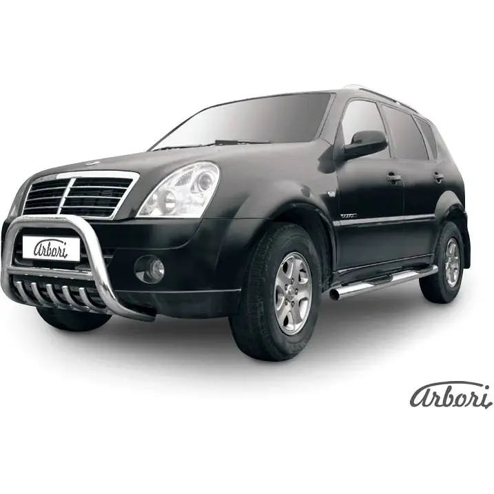 Кенгурятник низкий с защитой картера нержавеющая сталь Arbori 1437093418 9KTKL9 SP KKK afzdassr01