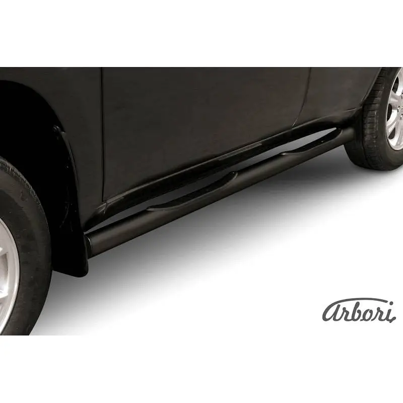 Защита порогов с проступями черный цвет Arbori 1437092781 SSFTS I RLXI6 afzdatin03b