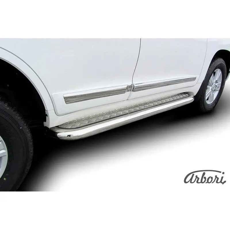 Защита порогов с листом нержавеющая сталь Arbori afzdatlc21215 KYZ5IY XSFK LTT 1437092570