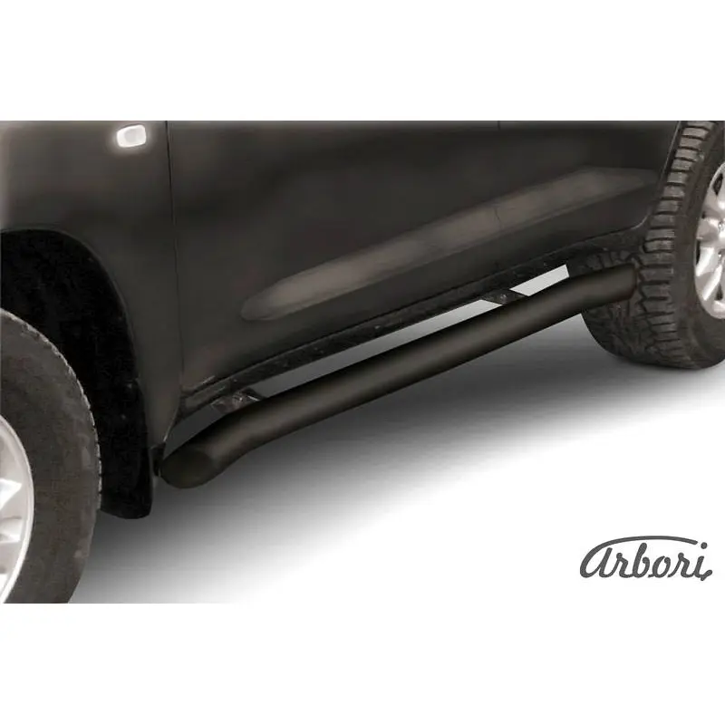 Защита порогов с изгибами черный цвет Arbori afzdatlc216b 1437092565 ZJV LY ZYL4JO
