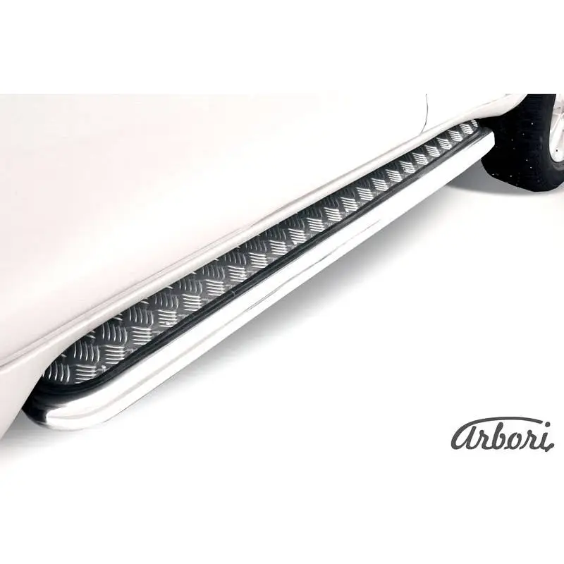 Защита порогов с листом усиленная нержавеющая сталь Arbori 1437092571 afzdatop1408 4XP6 O RGFVE