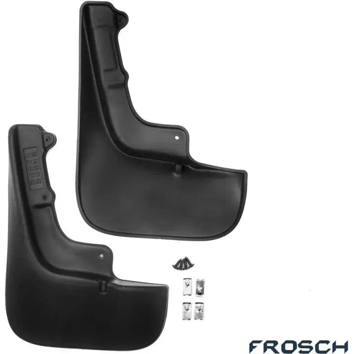Брызговики передние с расширителлем арок с подкрылками Frosch frosch1020f18 OMBSYV 1437104216 6D4 J39 - Изображение 1