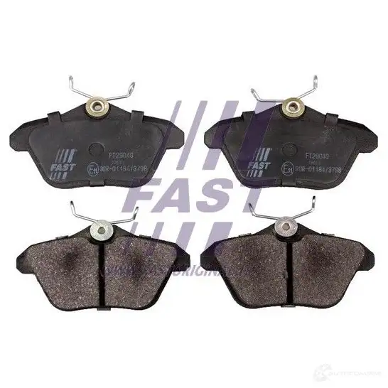 Тормозные колодки, комплект FAST ft29040 4337222 E PYZ7G изображение 0