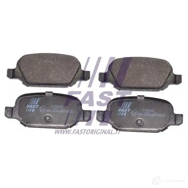 Тормозные колодки, комплект FAST ft29162 Y98 PW 4337296 - Изображение 1