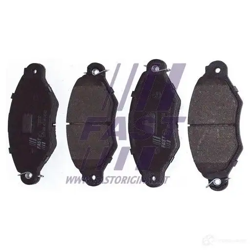 Тормозные колодки, комплект FAST ft29532 4337322 ZWAX O