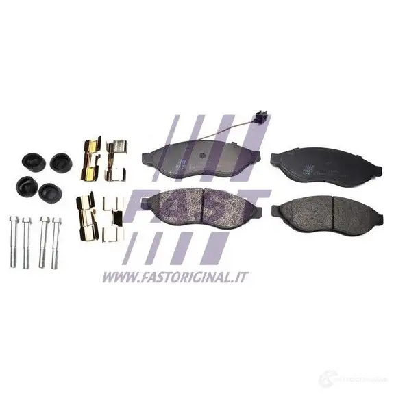 Тормозные колодки, комплект FAST 4V YWWZ ft29130hd 4337269 изображение 0