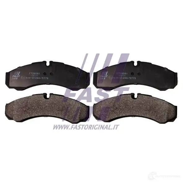 Тормозные колодки, комплект FAST ft29091 3GA0 R 4337239 - Изображение 1