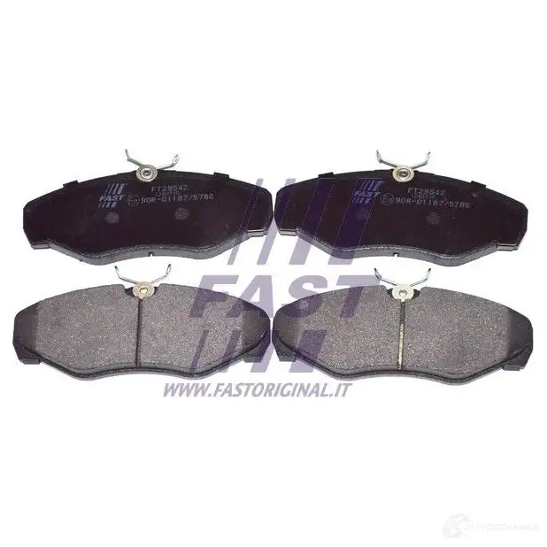 Тормозные колодки, комплект FAST ft29542 4337330 78B 25N - Изображение 1
