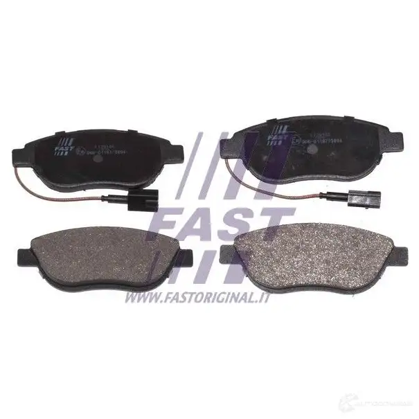 Тормозные колодки, комплект FAST 4337280 V8F E5 ft29144 изображение 0