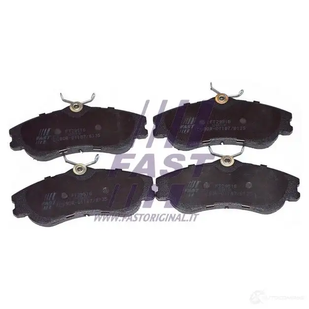 Тормозные колодки, комплект FAST 12BG W7B ft29516 4337306 изображение 0