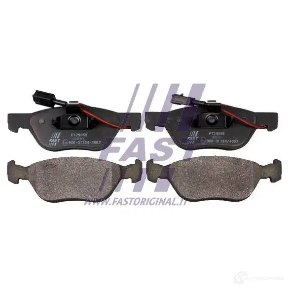 Тормозные колодки, комплект FAST ft29058 4337227 EJ0O P - Изображение 1