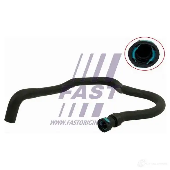 Патрубок печки, шланг теплообменника FAST ft61071 1438868679 PCM 1Q