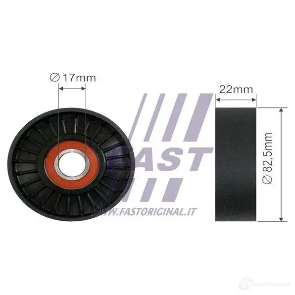 Натяжной ролик приводного ремня FAST ft44573 4QR 3E 4337928