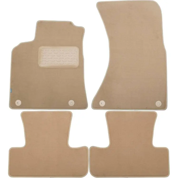Коврики в салон текстиль бежевые акпп Klever 1437105202 KQB6DE klever04041522112kh CMDR 7EC