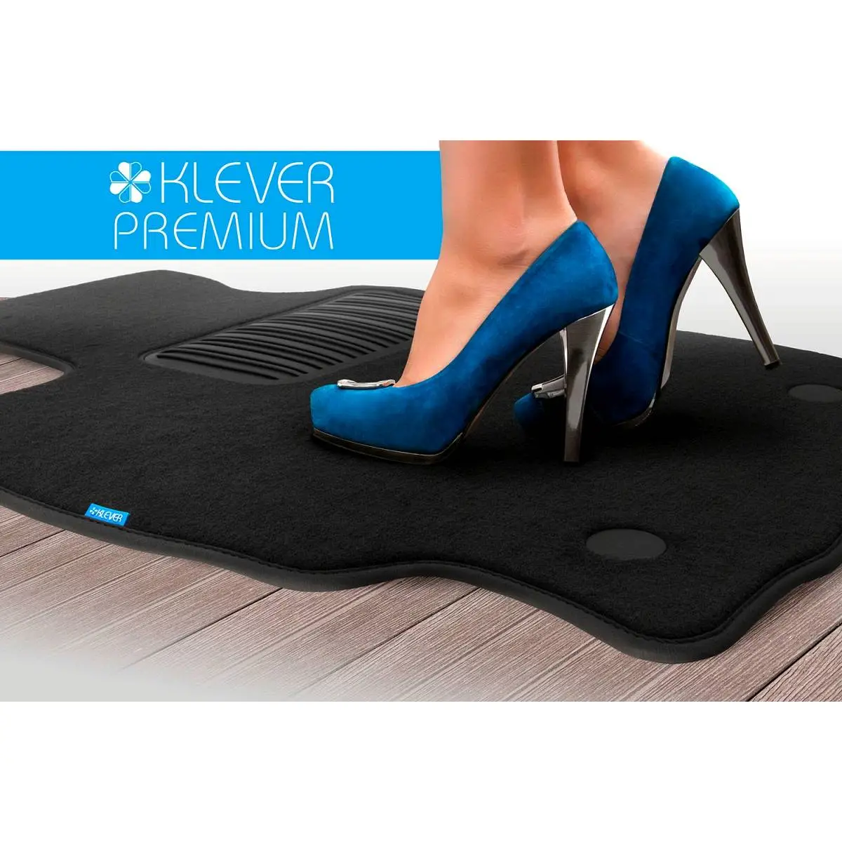 Коврики в салон текстиль бежевые Klever 1437105581 J XBUJ3W 2HKUSH klever04332822112kh изображение 4