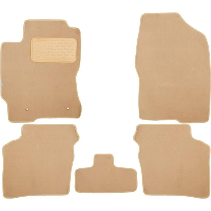 Коврики в салон текстиль бежевые Klever 1437105926 0GSUBK 4BY JNU klever04484922112kh