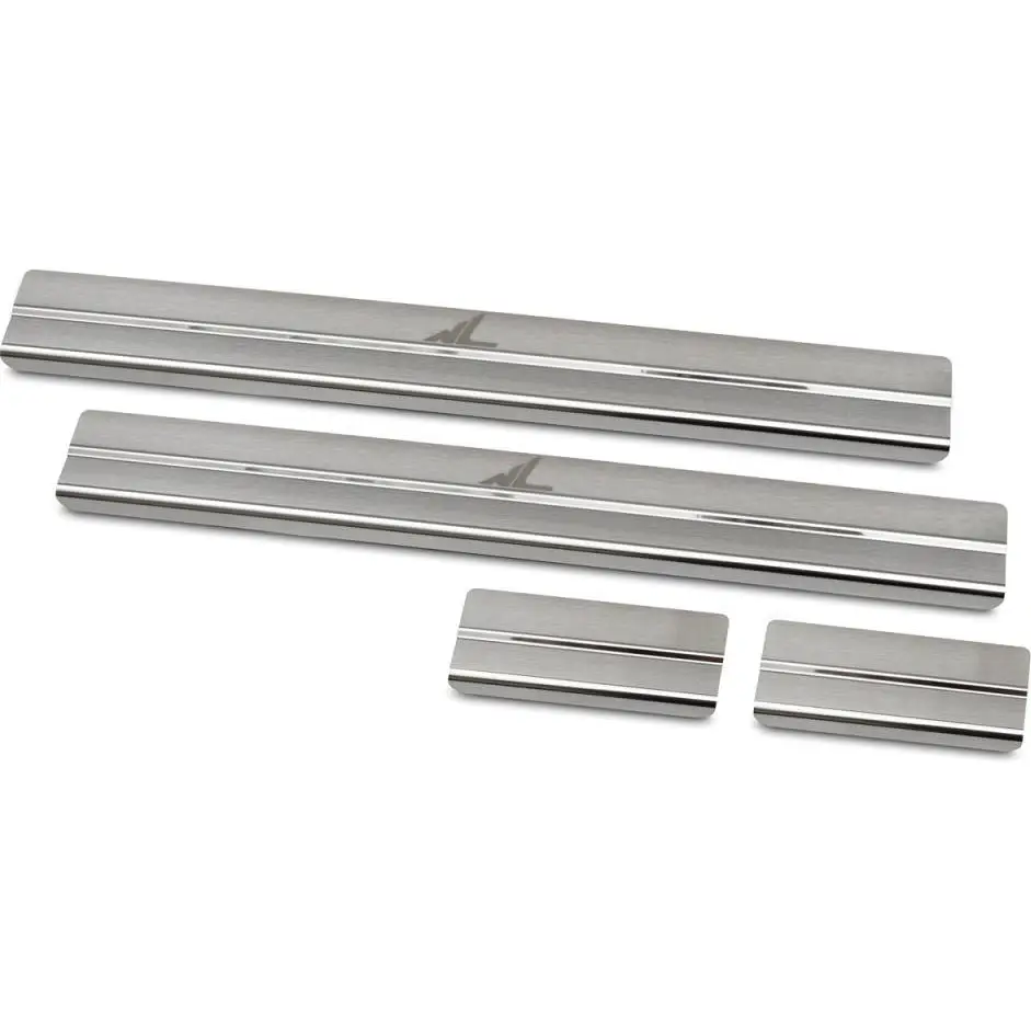 Накладка внутренние пороги с логотипом комплект Souz96 ffie317107 UA1UFH 8RKY P3 1437111816