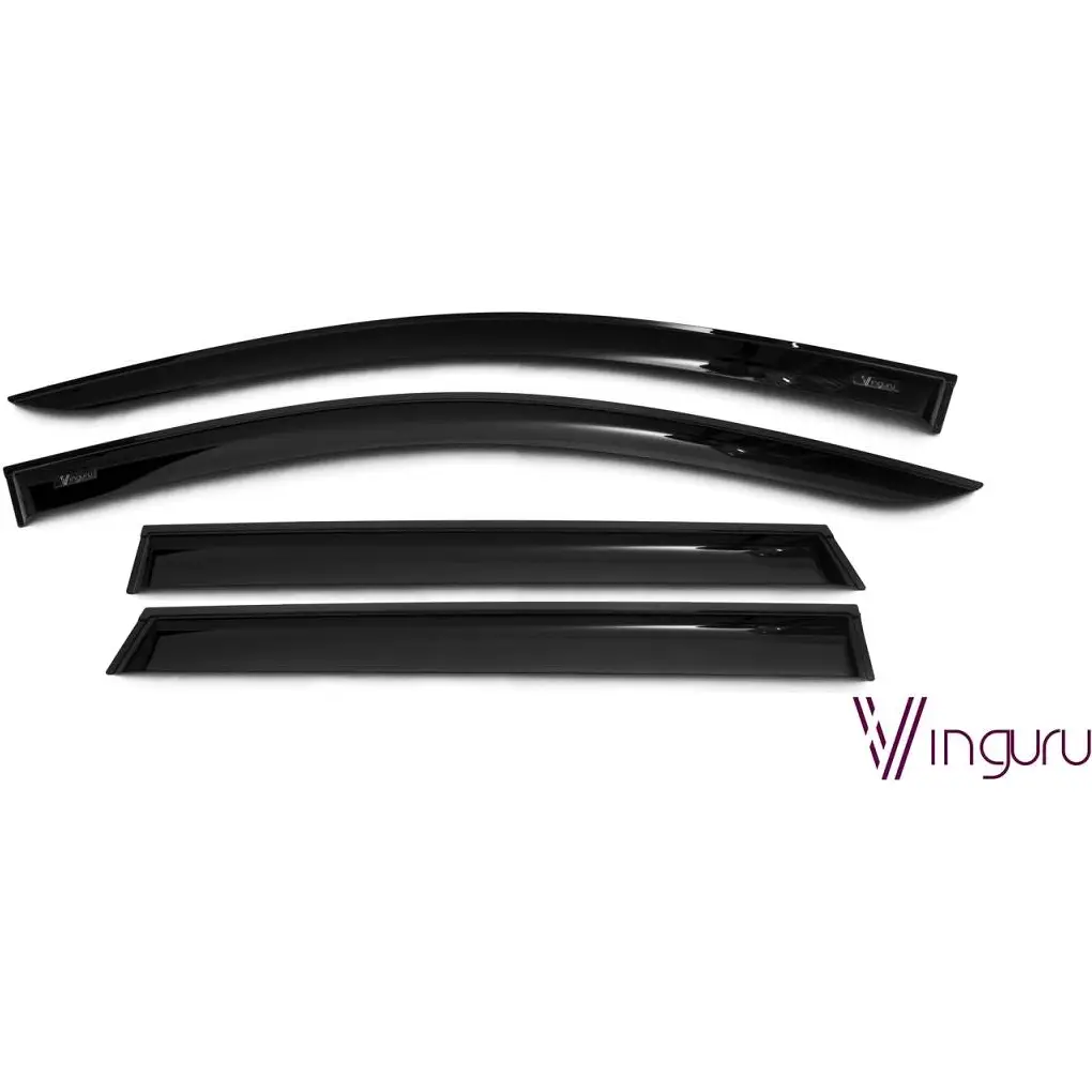 Дефлекторы окон накладные, комплект, литьевой поликарбонат Vinguru U2GLM F 1437114439 CCT82 afv55813 - Изображение 1