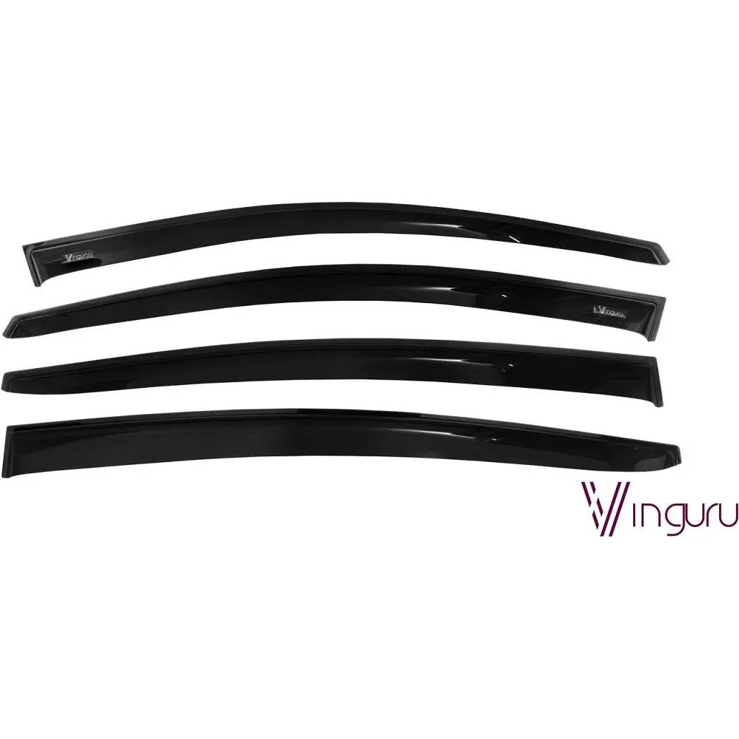 Дефлекторы окон накладные, комплект, акрил Vinguru NTJ1D 1437114304 NB Z64YS afv86516 - Изображение 1