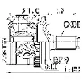 Шрус граната FEBEST 1270590982 6P86 YN 4056111097633 0310mrva50 изображение 1