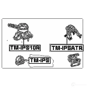 Подушка двигателя, опора FEBEST tmips 3829921 2 CTAXVP 4056111012384 изображение 1